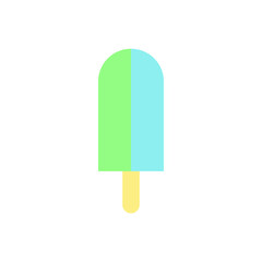Ice cream, ice lolly icon. Simple color vector elements of freeze sweet icons for ui and ux, website or mobile application