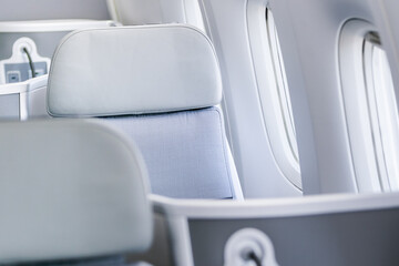 Obraz premium Interior of luxury modern plane