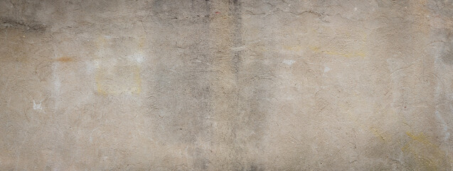 Background panorama of concrete wall surface with subtle texture and color variations, creative copy space, horizontal aspect