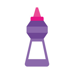 Isolated detergent bottle vector design