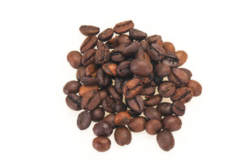 Roasted coffee beans for cooking