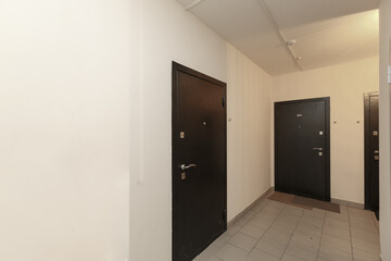entrance door to the apartment in the entrance