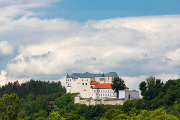 Fototapeta na wymiar Slovenska Lupca castle near Banska Bystrica, Slovakia