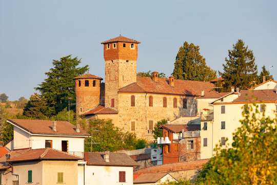 town Molare in Piedmont, Italy