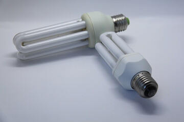 The fluorescent lamp has great efficiency for emitting more electromagnetic energy in the form of light than heat. This makes them more economical