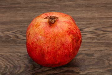 Ripe sweet juicy garnet fruit