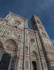 Fototapeta premium Florence Cathedral, located in Piazza del Duomo, Italy