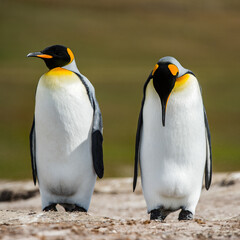 King penguins, Falkland Islands, Antarctica