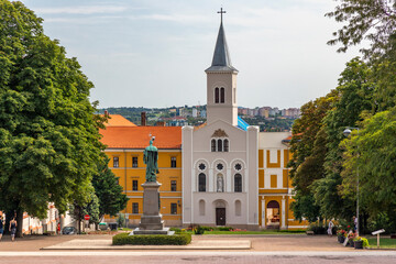 Fototapeta na wymiar Pecs in Baranya County, Hungary
