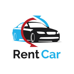 Vector logo for a car rental company