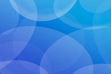 Abstraction transparent round lines on a blue background, image backgrounds for copy text, design or banner.