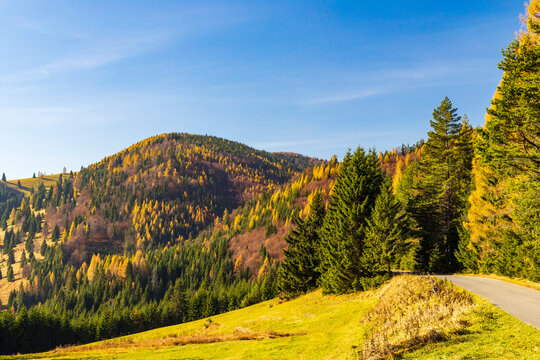Kopanecke luky in National Park Slovensky Raj, Slovakia