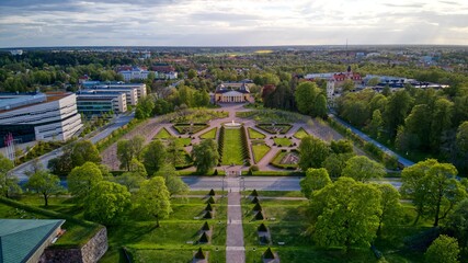 Botanical Gardens at Linneanum and Uppsala Castle