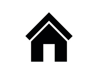 Home icon. House vector illustration EPS10. Real estate concept