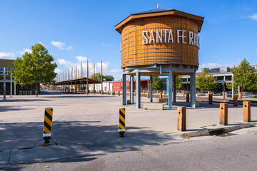 Obraz premium Santa Fe Railyard Arts District