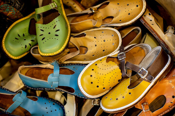 children's leather sandals