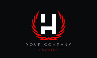 Letter H Logo Design, Creative Modern Icon H