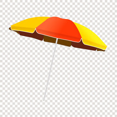 Colorful Beach umbrella for your design eps 10