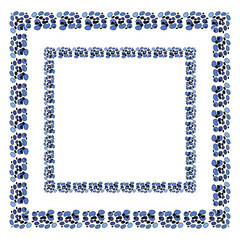 Obraz premium picture with a pattern of stones, Blank poster 