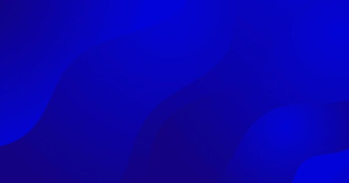 Looped liquid navy blue color wave animation. Elegant modern dark curve abstract background. 3d fluid gradient dynamic shapes motion design. Backdrop for business presentation, sale, event night party