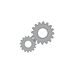 gear icon logo vector