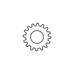 gear icon logo vector