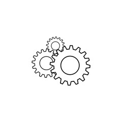 gear icon logo vector