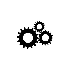 gear icon logo vector