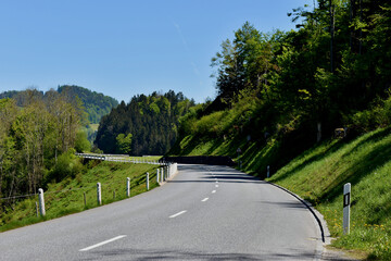 Landschaftsidylle im Appenzellerland in der Schweiz 7.5.2020