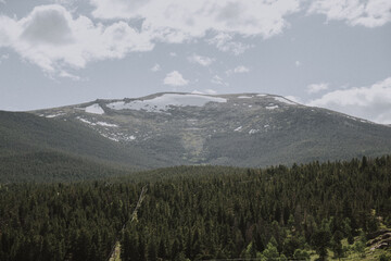 Mountain Range In Colorado