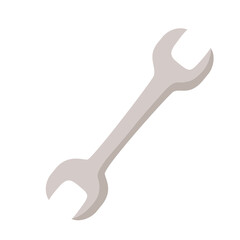 Isolated construction wrench vector design