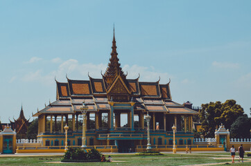 Bâtiment du Palais royal de Phnom Penh 
