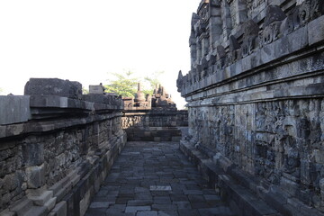 Fototapeta premium Temple de Borobudur, Indonésie 