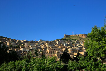Fototapeta premium Historic city Mardin. Turkey - View of old Mardin with stone houses.