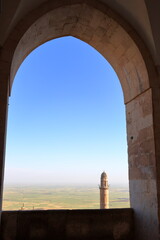 Kasimiye Madrasah. Mardin, Turkey - To date, the perfect structure to survive, two-storey and domed construction of smooth cut stone used. Construction year 1502