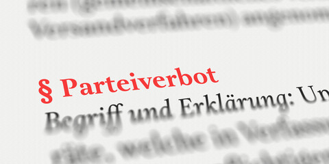 Parteiverbot