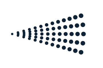 Spray icons set. Fluid, air spray symbol