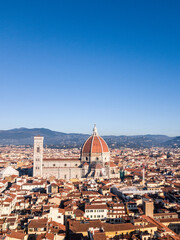Fototapeta na wymiar Florence Duomo, View from Tower