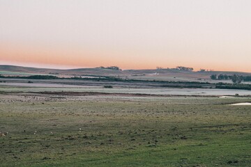 Countryside is a rural landscape