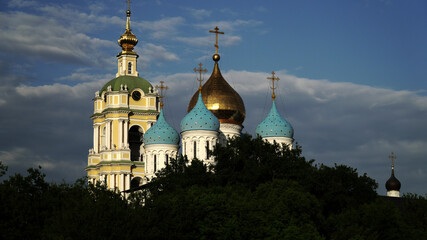 Fototapeta na wymiar Moscow. Novospassky monastery