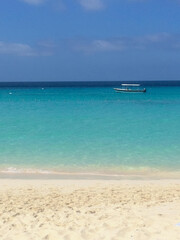 Obraz premium Grand Turk Island Beach Scene, Caribbean Island