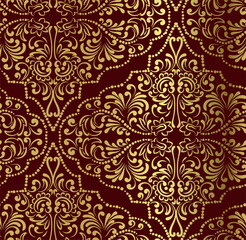 indian traditional oriental geometric vector seamless pattern