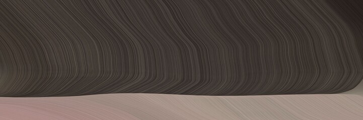 abstract and smooth smooth swirl waves background design with dark slate gray, rosy brown and dim gray color