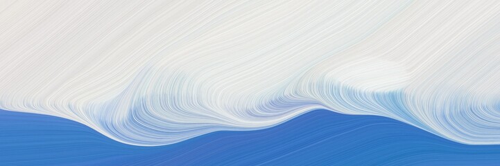 abstract and smooth elegant graphic background with steel blue, lavender and pastel blue color. modern curvy waves background design