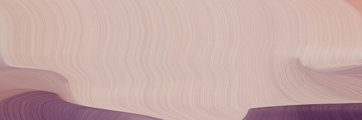 abstract and smooth creative elegant graphic with silver, old mauve and antique fuchsia color. modern soft swirl waves background illustration