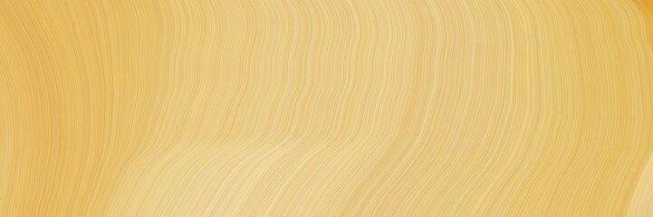 abstract and smooth elegant curvy swirl waves background design with burly wood, sandy brown and skin color