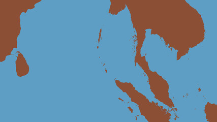 Burma tectonic plate - raster. Pattern