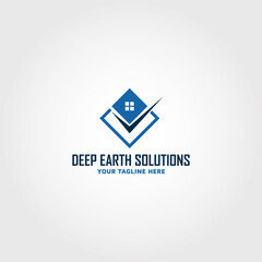 home builders and contractors logo vector design