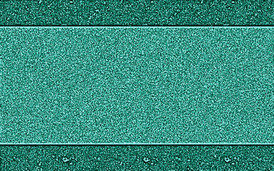 Fototapeta premium Teal granite background graphic with darker top and bottom border, blank area with space for your text