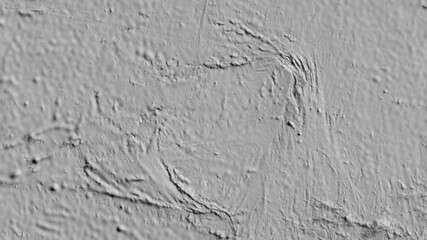 Easter tectonic plate - raster. Bilevel